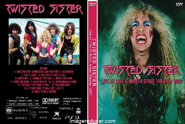 TWISTED SISTER Live at Live At North Stage Theater 1982.jpg